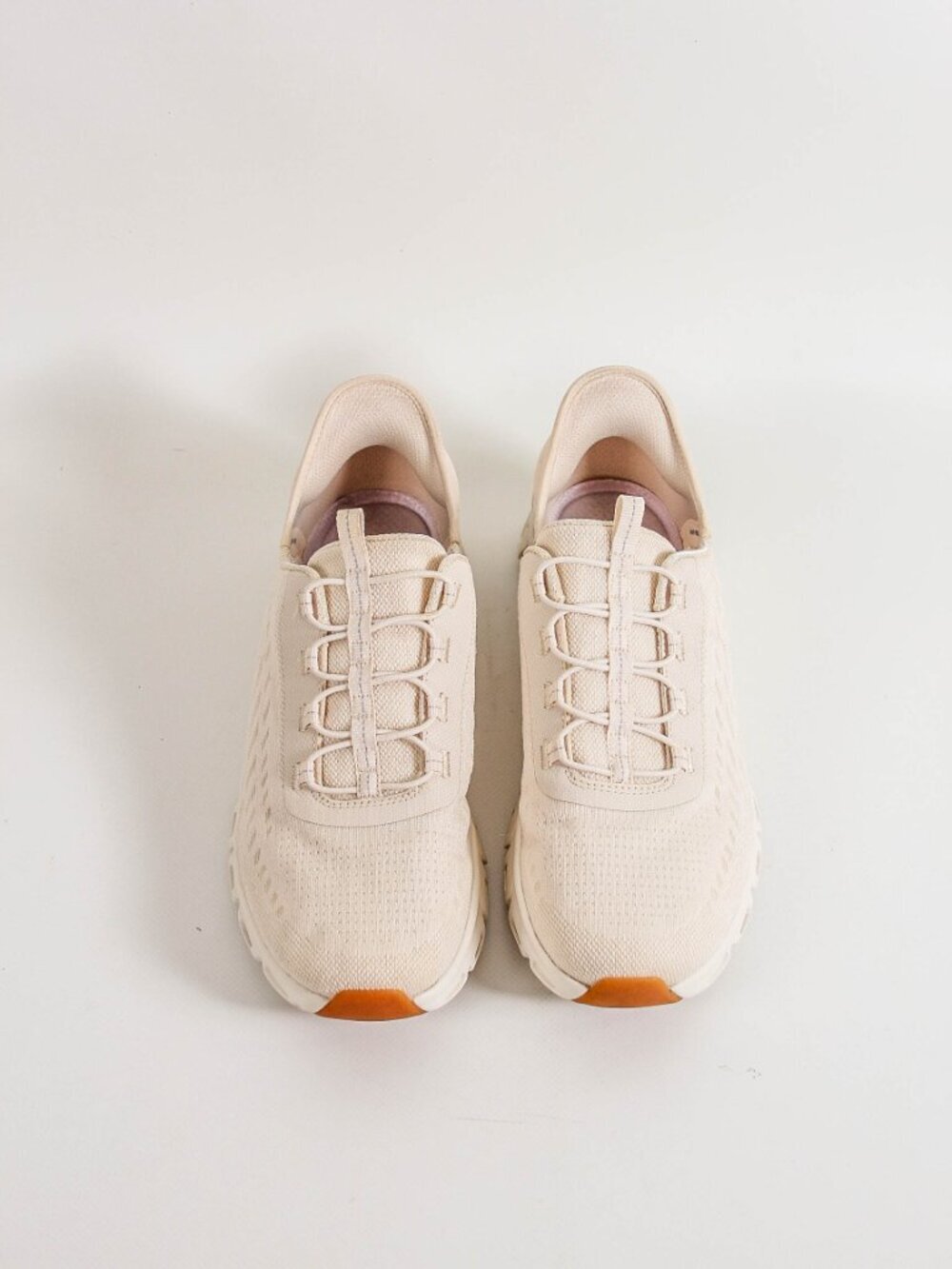 Skechers Slip-Ins Glide Step Hands Free Sneakers Cream Women's 9.5 - Picture 2 of 6